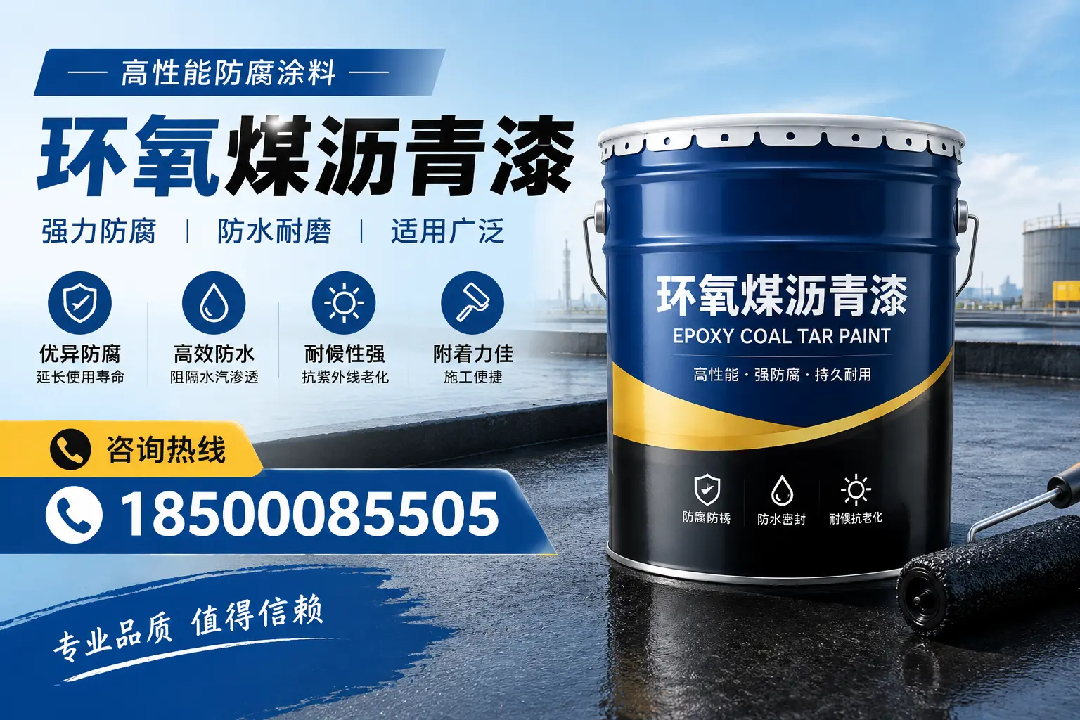 环氧煤沥青漆的主要成分与功能，淮北用户深度了解